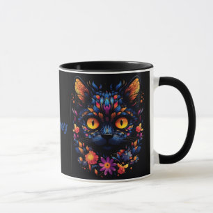 Taza Halloween/Sasuy Cat/Witch/Wizard personalizado