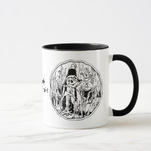 Taza Halloween Scarecrow No Brain Mug