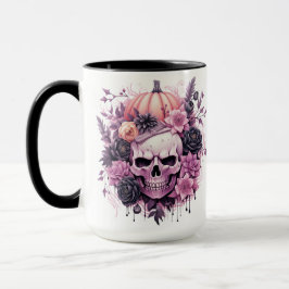 Taza Halloween Spookan Pink Skull Mug