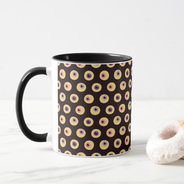 Taza Halloween Spooktacular de Pastel Encantado (Con donut)