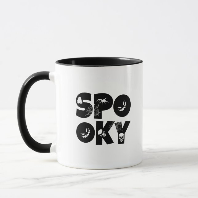 Taza Halloween spooky  (Izquierda)