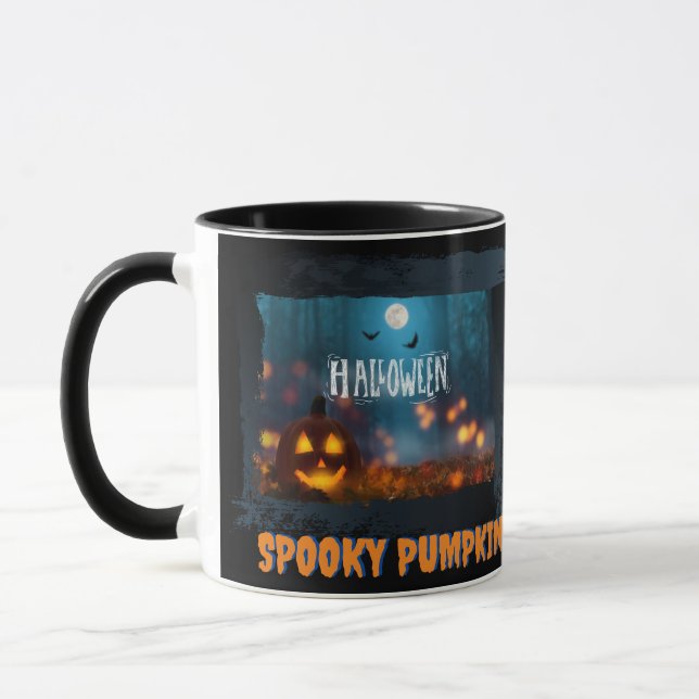 TAZA HALLOWEEN SPOOKY PUMPKIN (Izquierda)