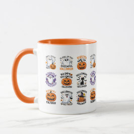 Taza Halloween Spooky Puns" diversión y humor