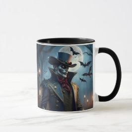 Taza Halloween Steampunk Sureño Caballero Zombie