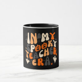 Taza Halloween, un profesor fantasmal