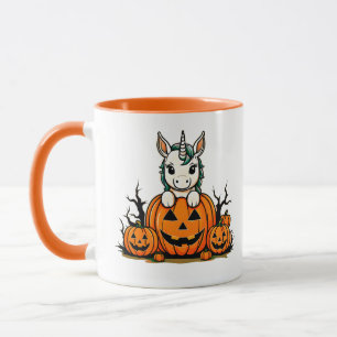 Taza Halloween Unicorn