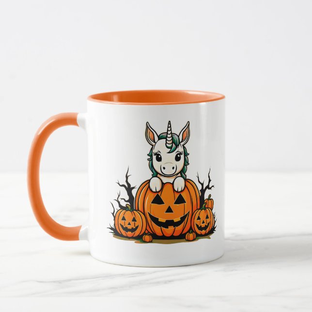 Taza Halloween Unicorn (Izquierda)