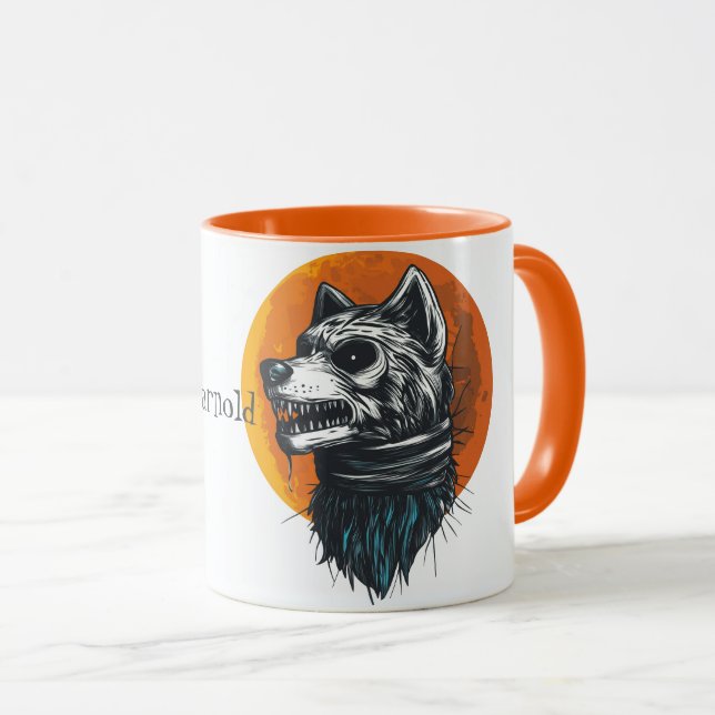 Taza Halloween Werewolf (Anverso derecho)