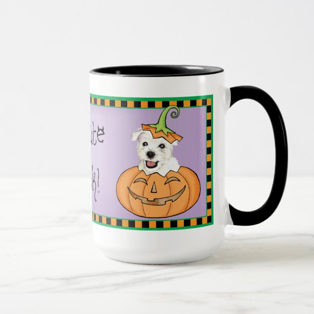 Taza Halloween Westie (Derecha)