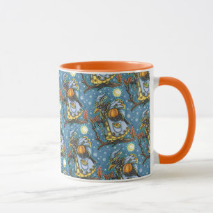 TAZA HALLOWS EVE BLACKBIRD WIZARD, HALLOWEEN RAVEN