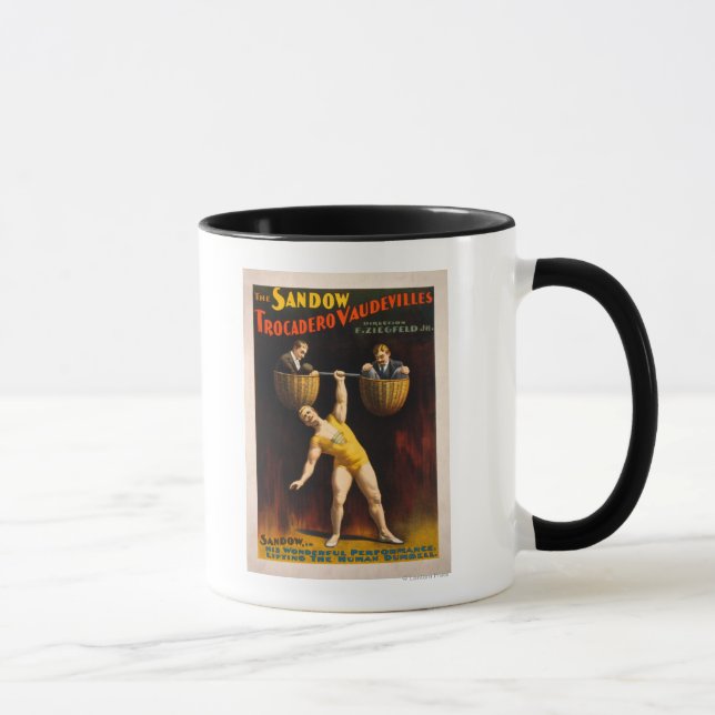 Taza Halterofilia del Sandow Trocadero Vaudevilles (Derecha)