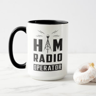 Taza Ham Radio Operator Mug