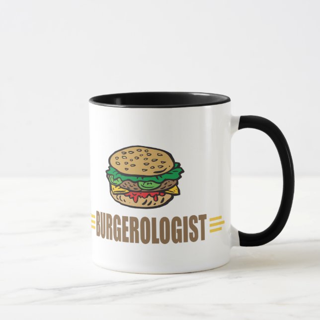 Taza Hamburguesa divertida (Derecha)