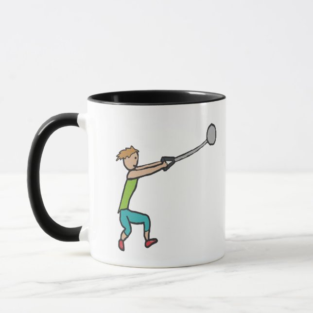 Taza Hammer Throw (Izquierda)