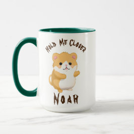 Taza Hamster de color de agua suave me mantiene más cer