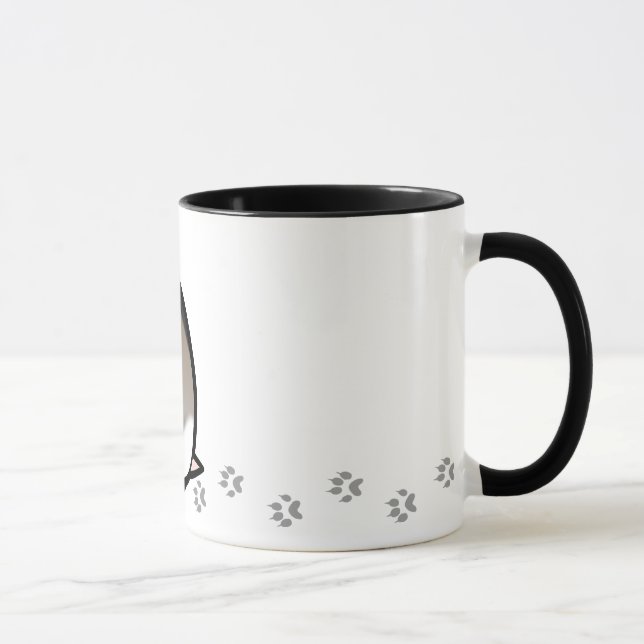 Taza Hámster enano de dibujos animados (Derecha)