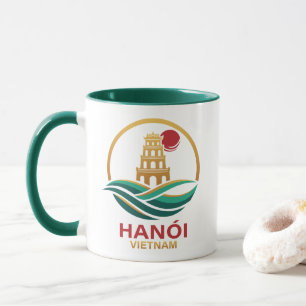 Taza Hanoi Vietnam Sudeste Asiático