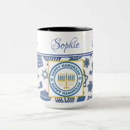 Taza Hanukkah Mug
