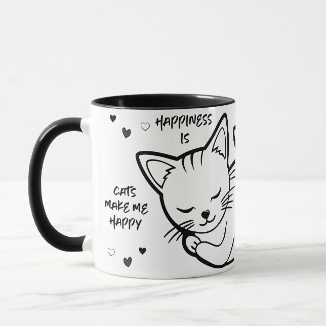 TAZA HAPPINESS IS  (Izquierda)