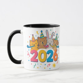 Taza Happy 2026 Animal Mug