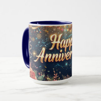 Taza Happy Anniversery
