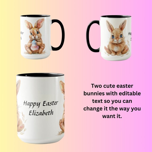 Taza Happy Easter Elizabeth (Subido por el creador)
