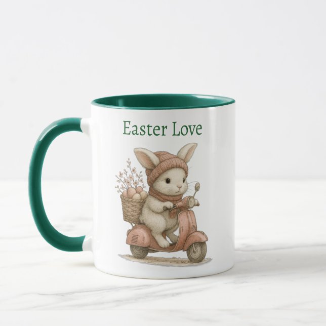 Taza Happy Easter para café (Izquierda)