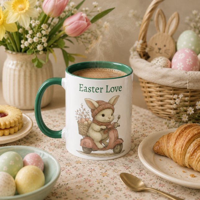 Taza Happy Easter para café (Subido por el creador)