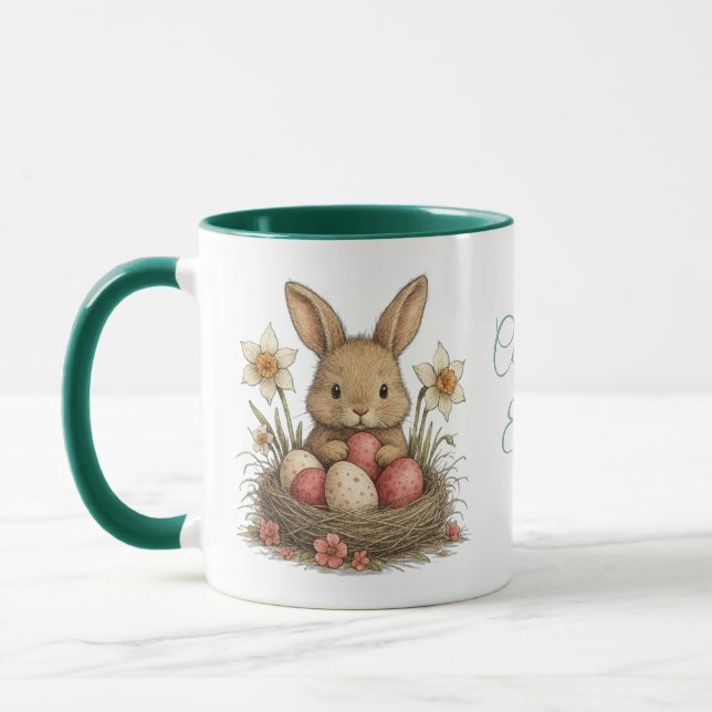 Taza Happy Easter para café (Izquierda)