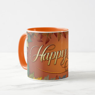 Taza Happy Fall Otoño Coffee Mug