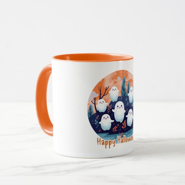 Taza Happy Halloween (Anverso izquierdo)