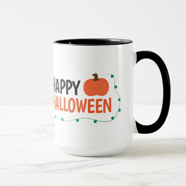 Taza Happy Halloween (15 oz) Mug (Derecha)