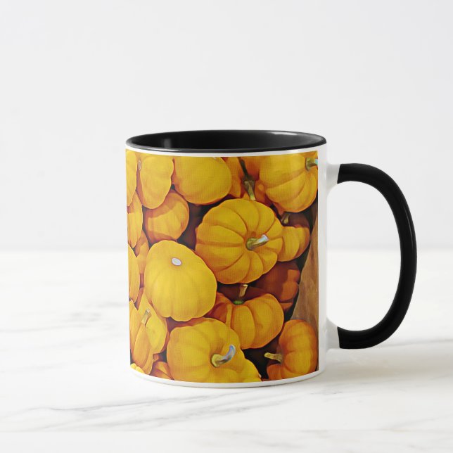Taza Happy Halloween Pumpkins Coffee Mug (Derecha)