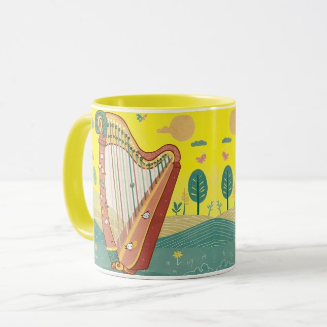 Taza happy harp mug (Anverso izquierdo)