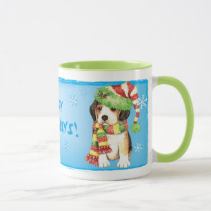 Taza Happy Howliday Beagle