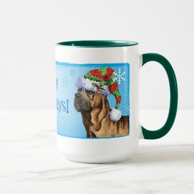 Taza Happy Howlidays Canso Corso (Derecha)