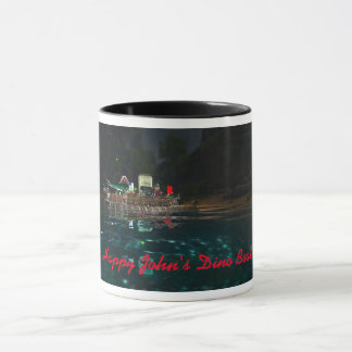 Taza Happy John's Dino Boat Tasse