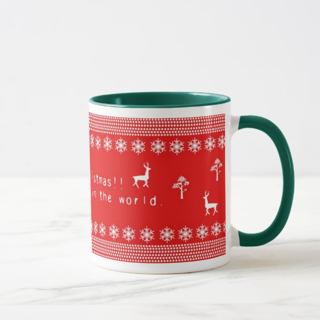 Taza Happy merry Christmas!! (Derecha)