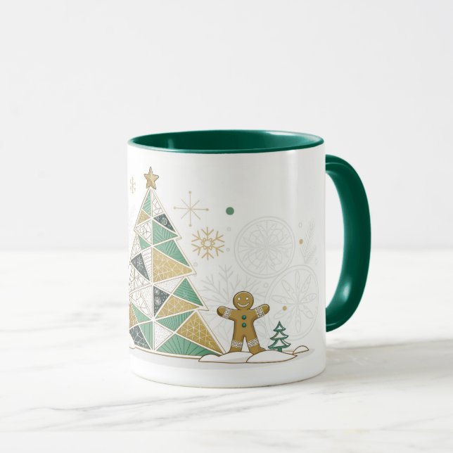 Taza Happy New Year Typography Celebration (Anverso derecho)