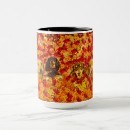 Taza Happy Otumn Little Doxies Mug