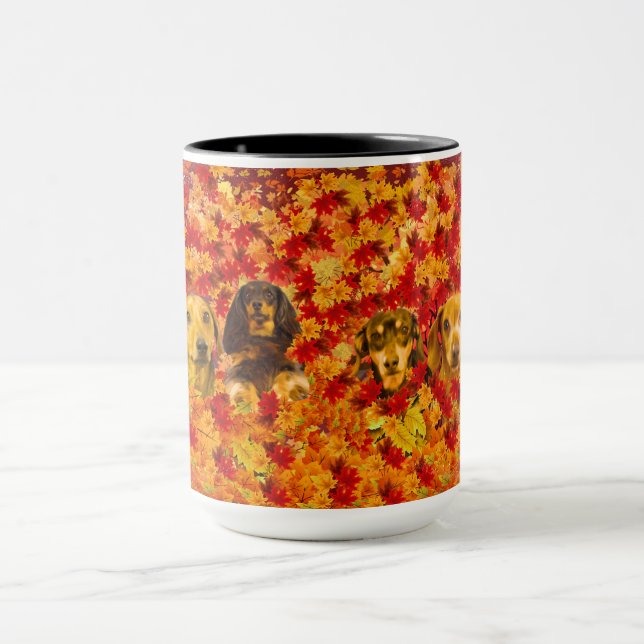 Taza Happy Otumn Little Doxies Mug (Centro)