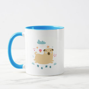 Taza Happy Puggy Mug