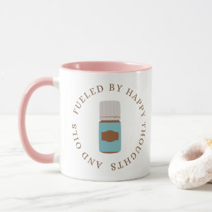 Taza Happy Thoughts and Oils Essential Oil Mug