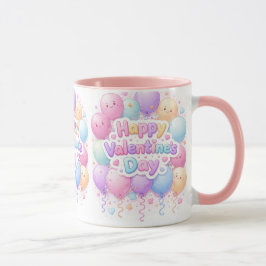 Taza Happy Valentine’s Day Mug – Cute Love Gift