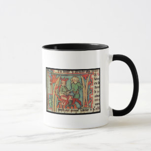 Taza Harald I Fairhair Guthrum de saludo 'Flateybok