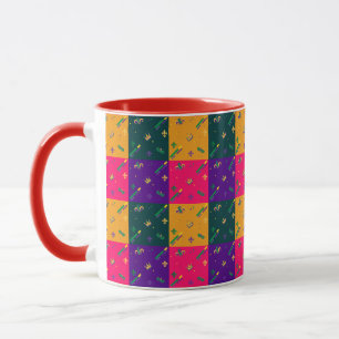 Taza Harlequin Fleur de Lis