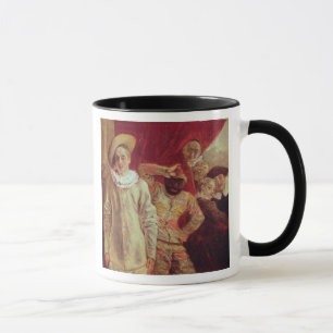 Taza Harlequin, Pierrot y Scapin, actores de COM