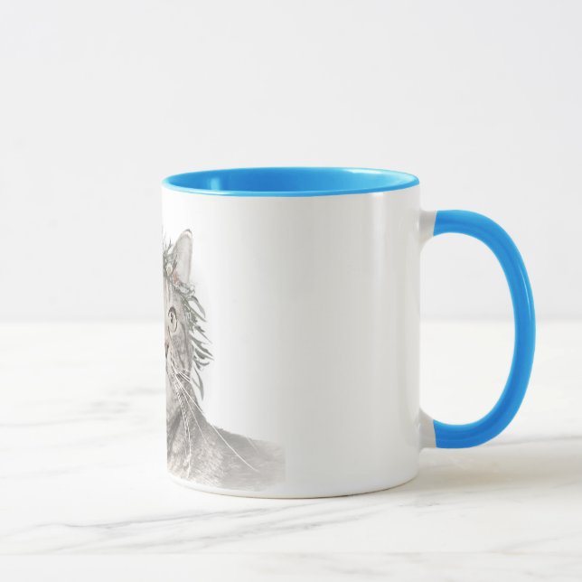 Taza Harper el Tabby (Derecha)