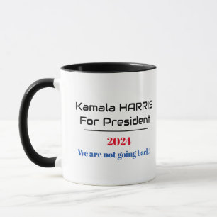 Taza Harris por el presidente 2024 ¡No vamos a volver!