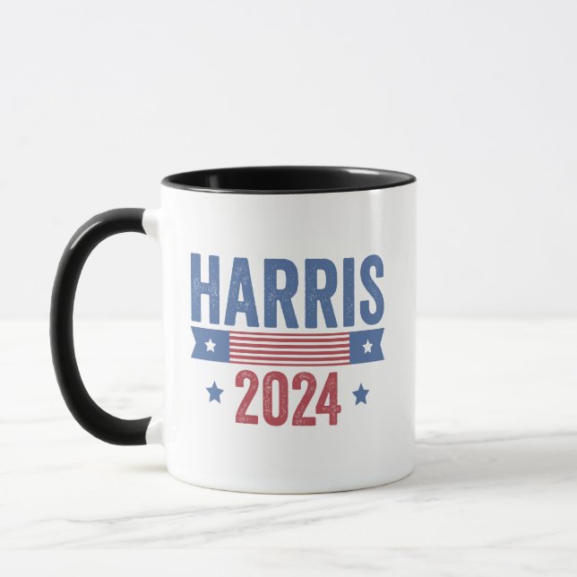 Taza Harris por las elecciones presidenciales demócrata (Izquierda)